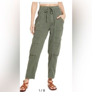 Free People green pants